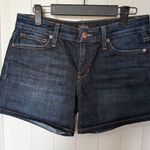 joe's jeans JOE'S JEAN Chrissy Shorts Mid Rise W26 Dark Wash Photo 0