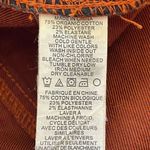 prAna  Rust Skinny Mid-Rise Janessa Pants Cotton Skinny Jeans SZ 4/ 27 #1292 Photo 7