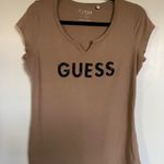 Guess tan logo t-shirt Photo 0