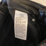 Old Navy High Waisted OG Straight Faux Leather Ankle Pants, Black, Size 26T, NWT Photo 12