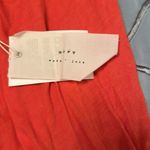 Joie Soft  red orange cotton dress nwt dirt on hem washable large Photo 2