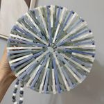 Cult Gaia  Luna Blue / White / Green Acrylic Crossbody Bag Photo 1