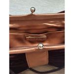 Kate Landry  Burgundy Wine Velvet Bow Evening Bag Photo 2