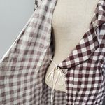 Marysia Ruffled gingham linen midi dress White Size XS Photo 4