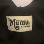 Show Me Your Mumu Jolie black v-neck maxi dress size XS Photo 7