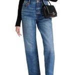 Tory Burch Cropped High Rise Straight Jeans size 29 Button Fly Photo 0