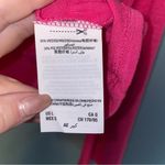 Juicy Couture  Plastisol Bell Sleeve Sweater in Dragon Fruit Size Large Photo 5