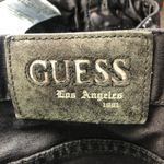 Guess  Jeans 5-Pocket Black Washed Denim Skirt Size 26 Photo 8