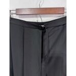 Beulah Style Black Overlay Wide Leg Culotte Pants Women's Small Evening Dressy Photo 7