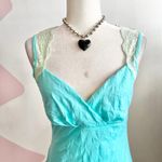 Vintage Blue Lace Babydoll‎ Top Romantic Cottagecore Fairycore Medium Photo 1