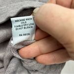 Bryn Walker  Top Womens Medium Button Back Long‎ Sleeve Boxy Soft Brown Grey Gray Photo 4