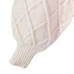 Tularosa Revolve Fern Blouson Cable Sweater in Toast Size XS Photo 9