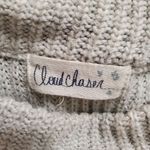 Cloud Chaser  Gray Mock Turtleneck Sleeveless Sweater Photo 4