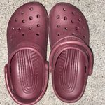 Crocs burgundy/maroon clogs Photo 1