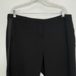 Narciso Rodriguez Women's Black Side Stripe Trouser Dress Pants Size 16 Photo 4