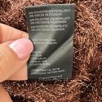 Anthropologie  Maeve Brown Y2K Eyelash Knit Sweater, Size XXS Photo 9