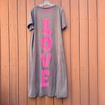 MAGNOLIA PEARL “Love” maxi tee dress, one size Gray Size undefined Photo 5