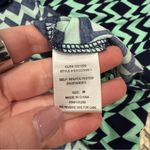 Trixxi  Green and Blue Geometric Maxi Dress Photo 5