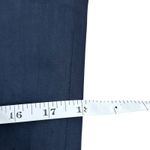 Veronica Beard  Top Size 12 Navy Blue Ziene Button-front Tube Top Strapless Photo 3