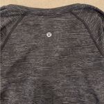 Lululemon athletica Long-Sleeve Swiftly Tech in Dark Gray Stripe Photo 5