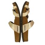 Birkenstock Women's‎  Mayari cream Birko-flor toe loop slide sandals US 7 EU 38 Photo 9