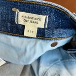 Madewell MID-RISE KICK OUT JEANS schooner wash stretch size 31 T Tall normcore Photo 3