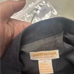 Brooks Brothers  1818 Womens Size 8 Gray Three-Button Long Sleeve Wool Blazer Photo 5