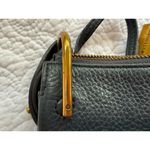 Smaak Amsterdam Yuna Crossbody Bag Blue Leather Scandanavian Minimalist Luxury Photo 4