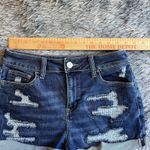 SO  Low Rise Favorite Shortie Size 11/30  Womens Juniors Pockets Distressed Blue Photo 4