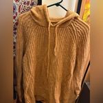 Aerie Oversized Wool Blend Knit Hoodie Size Medium Photo 0