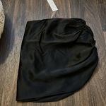 The Sei Black Ruched Skirt Size 0 Photo 3