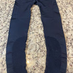 JoyLab  Navy Blue Textured Leggings Photo 0