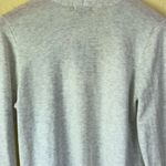 Verve Ami  Gray Sweater Cardigan with button accent M Photo 7