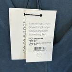 Something Navy  V Neck Long Sleeve Jumpsuit Navy Photo 6