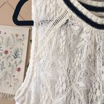 Free People Maisie Tank Top White / Ivory Lace Photo 6