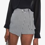 Berksha Gingham Skort with belt Photo 0