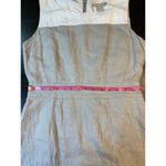 Banana Republic  Linen‎ Shift Dress Womens 8 Color Block Preppy Office Church Photo 10