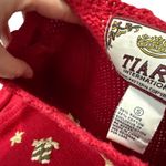 Tiara International VTG Christmas Tree Teddy Bears Beaded Grandma Sweater Small Photo 4