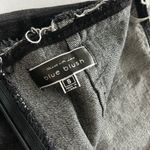 Blue Blush Black and grey mini jean skirt Photo 2