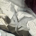 Hollister  Baggy Skater Pants Womens S drawstring waist Tan Khaki Utility Surplus Photo 6