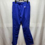 FIGS Women's Scrub Pants Cobalt Blue Drawstring Waist Cargo Pocket Comfort Photo 6