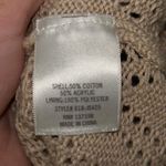 Blue Rair Tan crochet knit dress/swim cover with a scoop neck. Photo 3