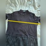 A pea in the pod  Black Maternity Midi Dress Photo 4