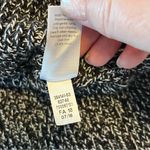 Athleta  Women Medium Black White V-neck Sweater‎ Long Sleeve Athleisure Winter Photo 3