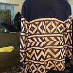 Say What? Say What?pink and dark blue cardigan for women Photo 2