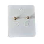 Rose Gold Tone Round Halo Stud Earrings Fashion Jewelry Sparkle Crystal New Photo 4