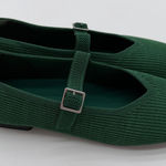 Vivaia Margot Mary Jane Comfort Old Money Arch Support Flats Forrest Green 7W Size 7 Photo 0