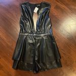 Ruby and Jenna Leather Romper Photo 1