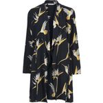 Masai Jonna Bird Print Black Jacket Size M Photo 2