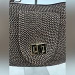 Talbots  Woven Brown Shoulder Purse‎ Bag Photo 1